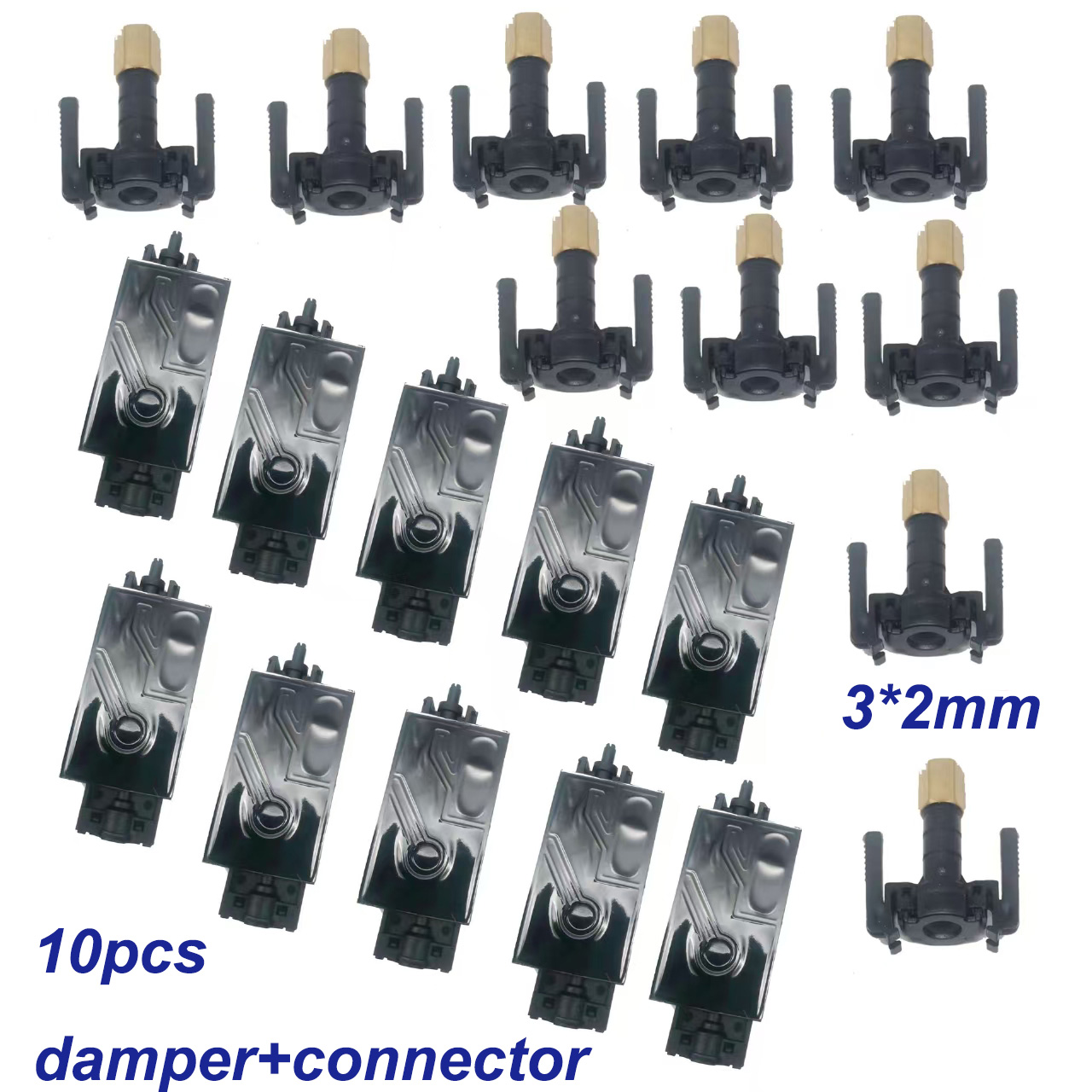 Eco Solvent Ink Cartridge - 10 buah DX5 peredam tinta UV