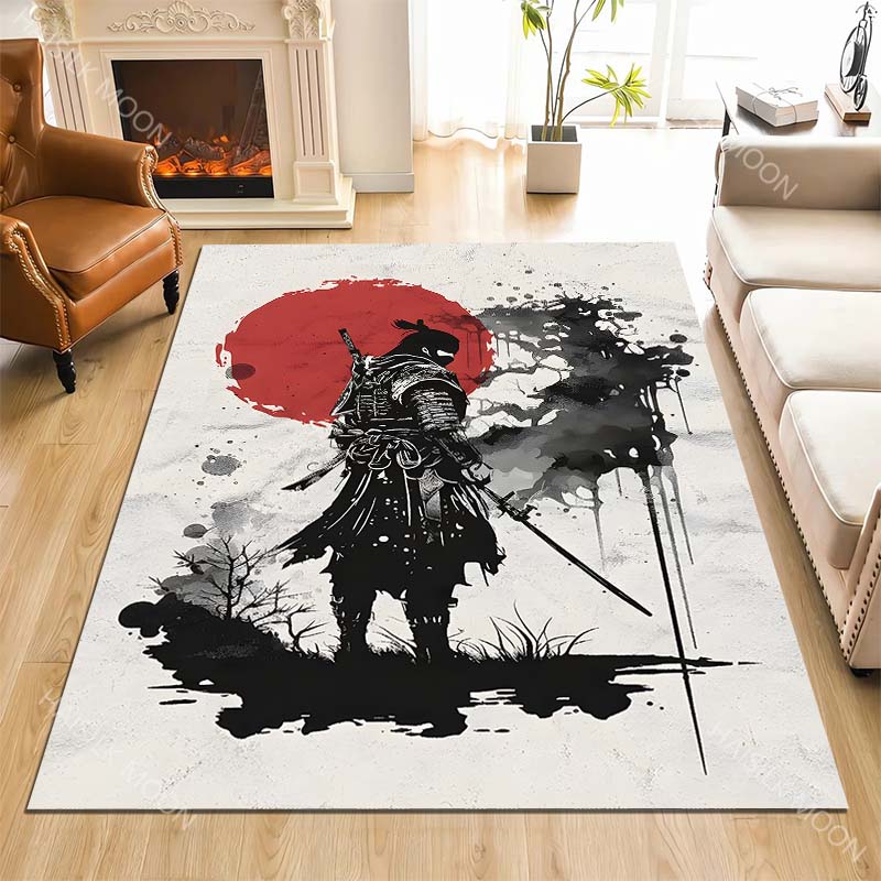 Commercial Printing Ink - Karpet Cetak Lukisan Tinta Samurai dan