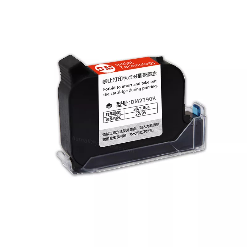 Eco Solvent Ink Cartridge - DM2790K 12.7Mm Printer Inkjet Termal Genggam