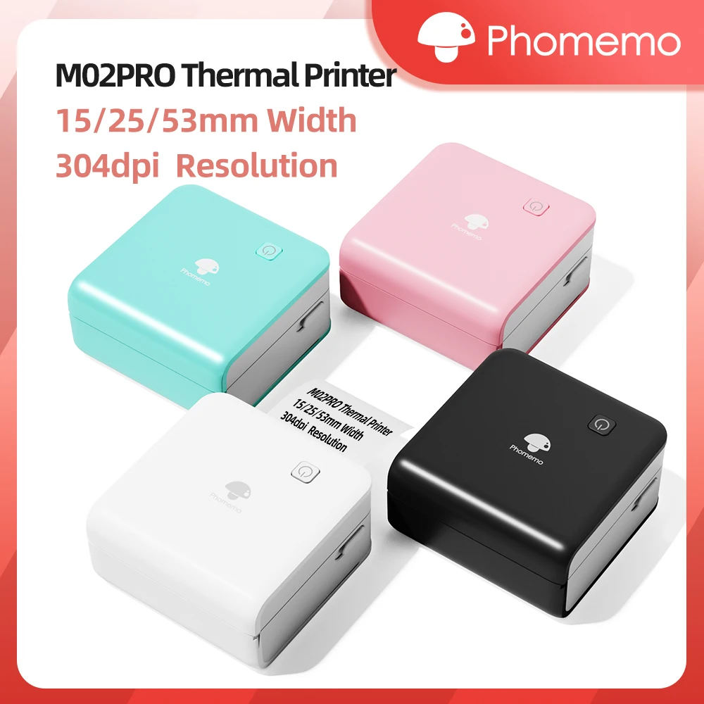 Commercial Printing Paper - Phomemo M02Pro Printer Mini portabel, mesin