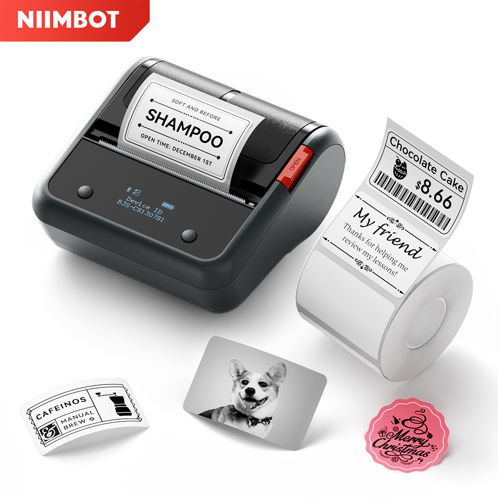 Commercial Printing Paper - Niimbot B3S Printer Label Nirkabel 3