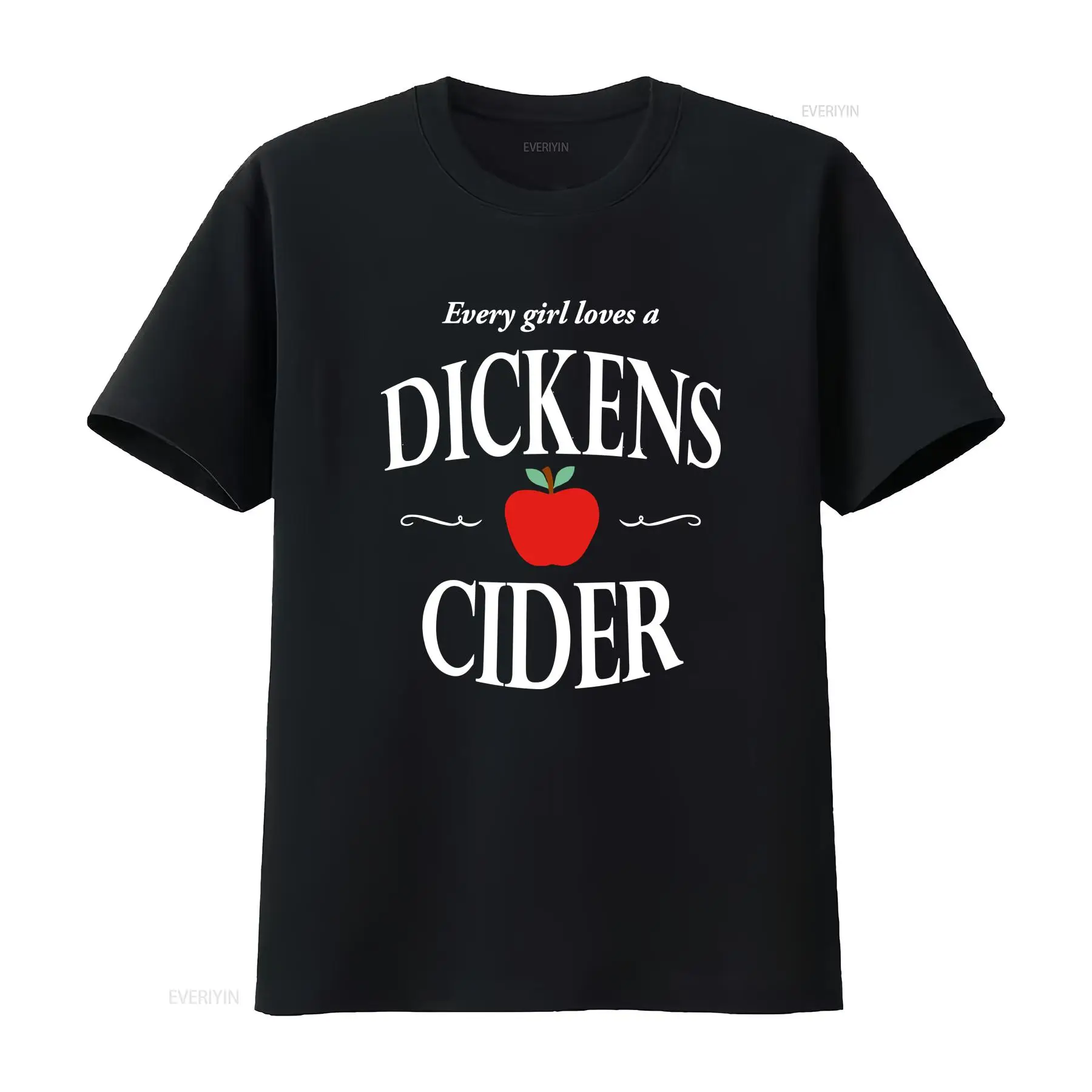 Commercial Shirt Printing - Setiap Gadis Menyukai Kaos Dickens Cider