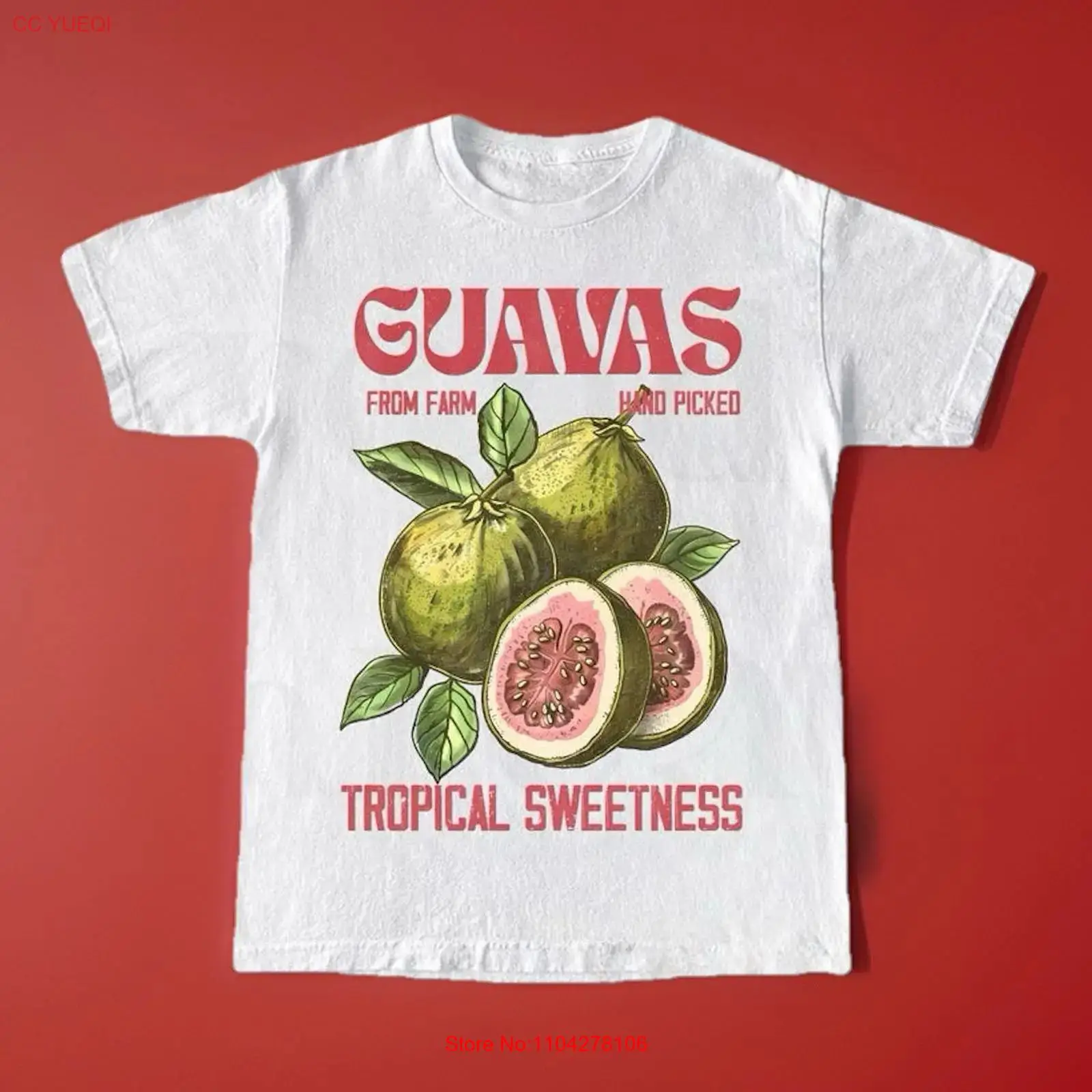 Kaos Retro Guavas Baru S 5XL 2 - Commercial Shirt Printing ulasan dan harga