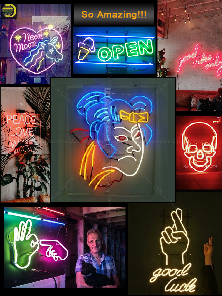 Tanda Neon untuk Keluarga Bers - Commercial Printing Ink ulasan dan harga