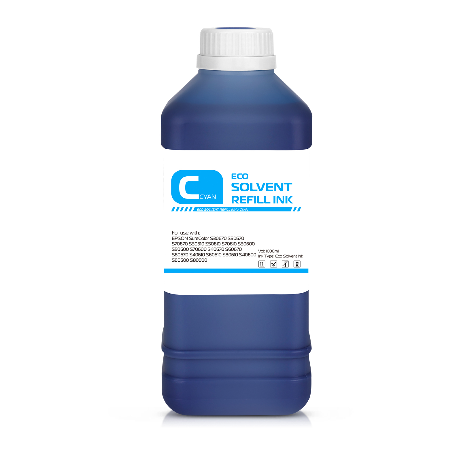 Tinta Eco-solvent 1000ml untuk - Eco Solvent Ink Cartridge ulasan dan harga