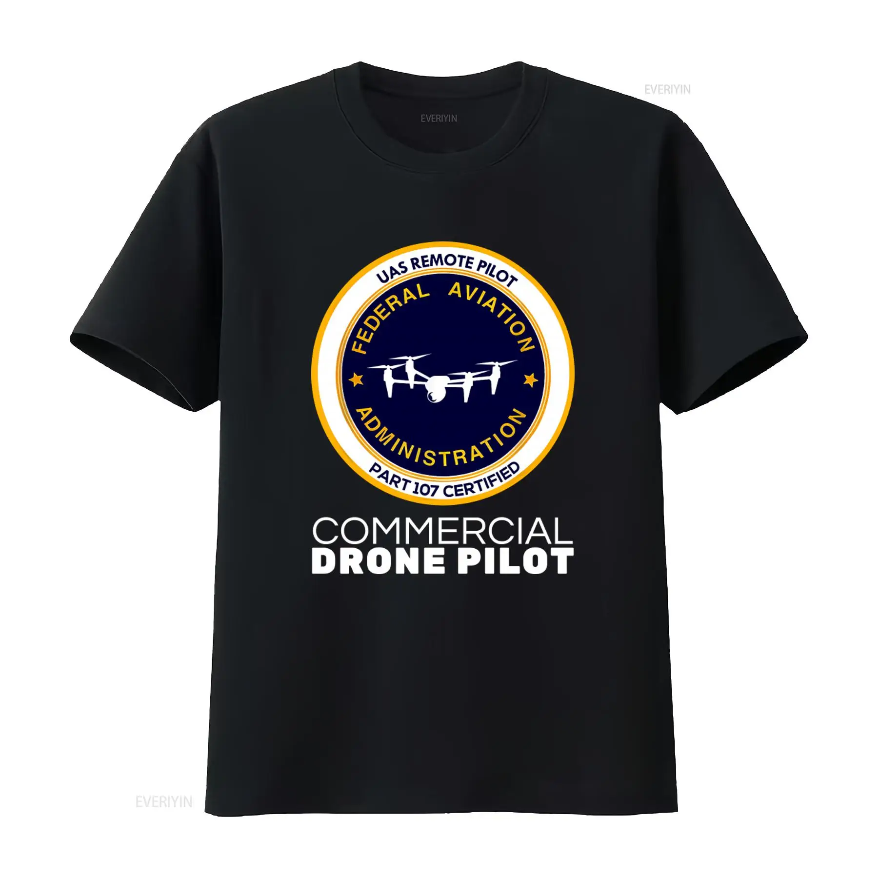 Kaos Drone Komersial Bersertif - Commercial Shirt Printing ulasan dan harga