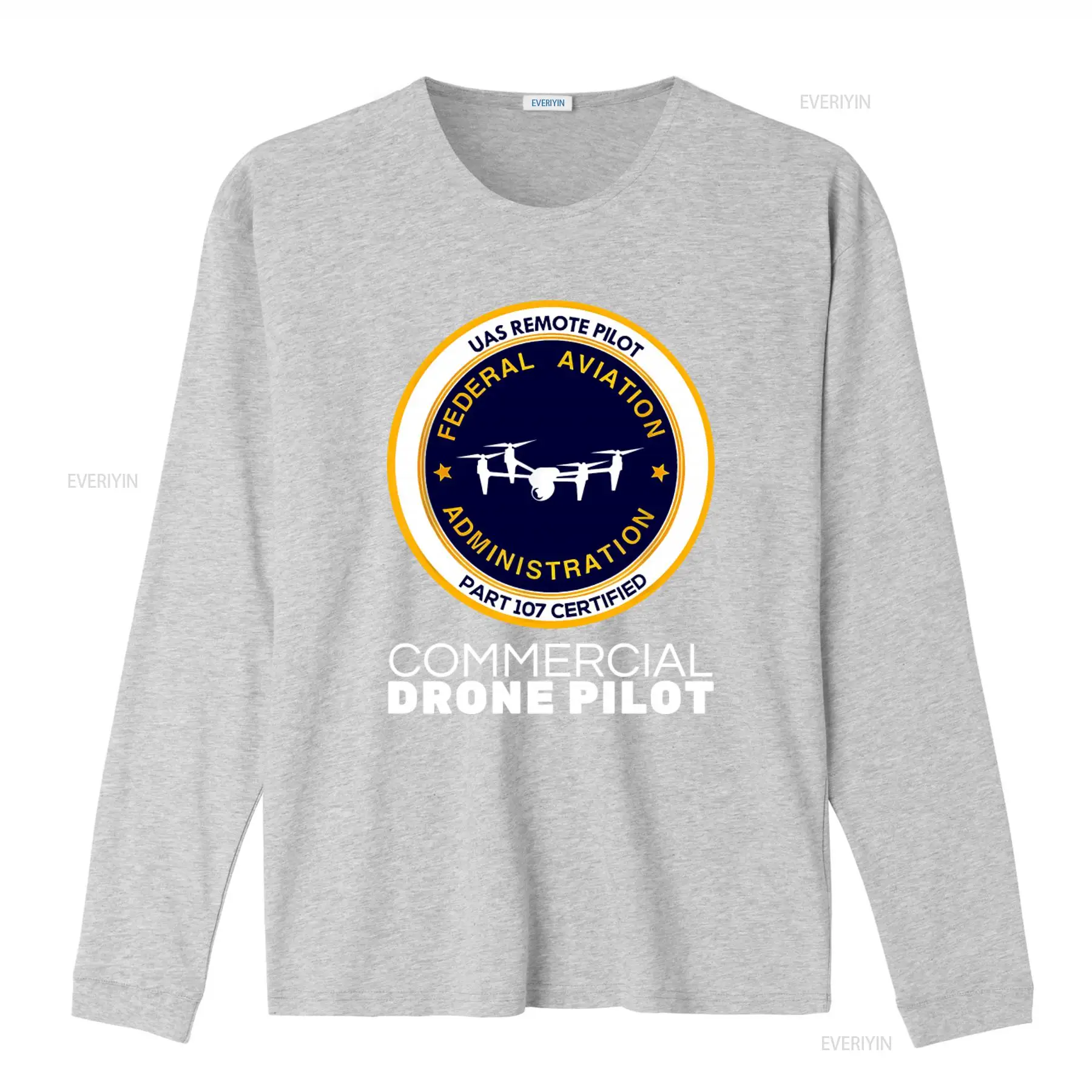 Kaos Drone Komersial Bersertif - Commercial Shirt Printing ulasan dan harga