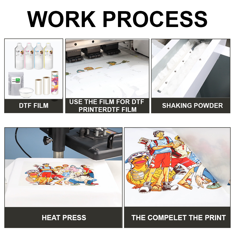 1000g 1kg Bubuk DTF Halus Untu - Commercial Fabric Printing Machine ulasan dan harga