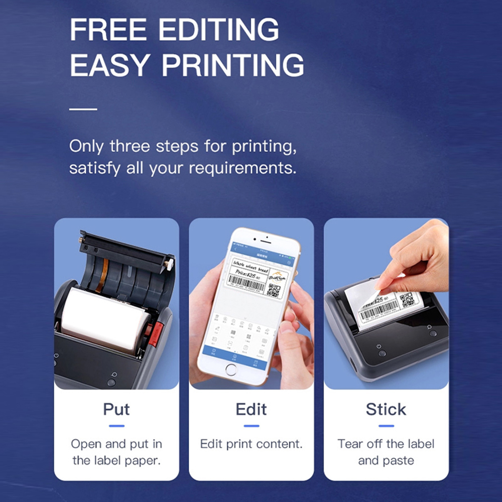 Niimbot B3S Printer Label Nirk - Commercial Printing Paper ulasan dan harga