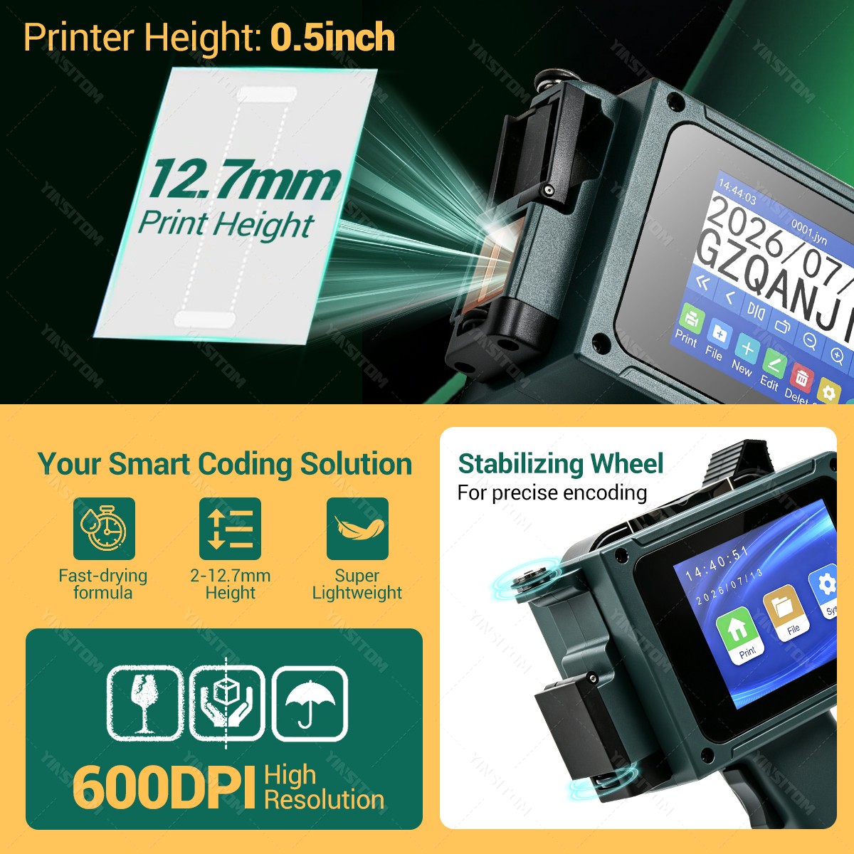 Printer Transfer Inkjet 0.5 In - Commercial Printing Ink ulasan dan harga