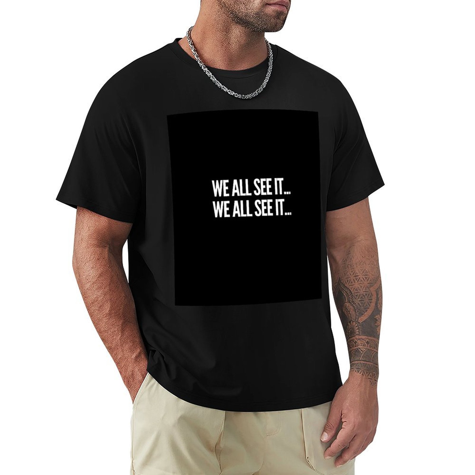 Kita semua melihatnya... Kita  - Commercial Shirt Printing ulasan dan harga
